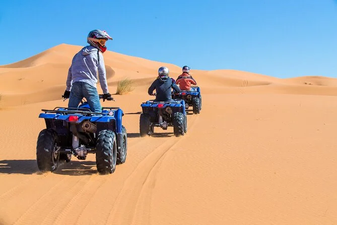 Aventure en Quad à Merzouga : 1h d'adrénaline dans les dunes